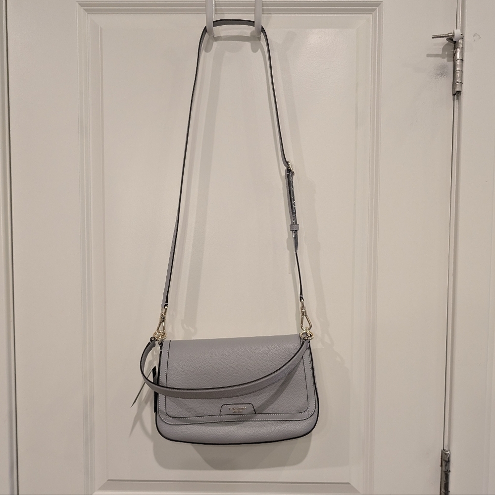 SALE 🎉 HP🎉 NWT Kate Spade Hudson Convertible Flap Shoulder Bag Crossbody - Picture 8 of 14